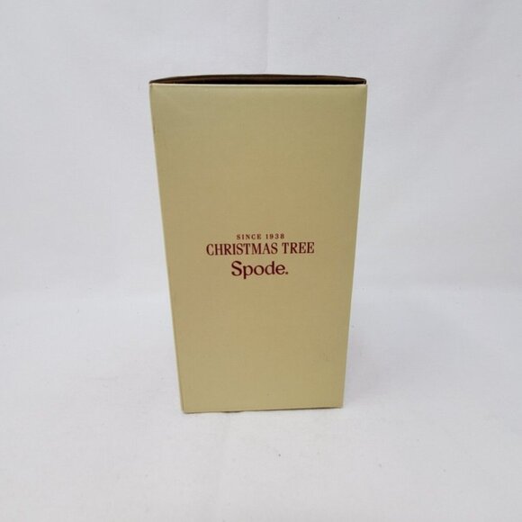 Spode Ceramic Santa Claus Bell Christmas Tree New In Box 5” Decor, Collectable - Picture 8 of 9